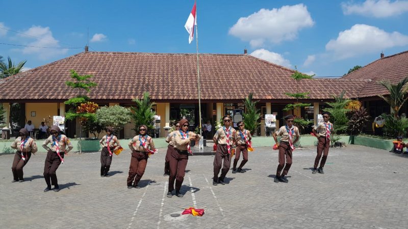 SMPN  02 . JOMBANG – JEMBER MENGADAKAN  KEGIATAN PRAMUKA