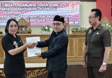 Pembahasan Raperda Tahun 2025 Kabupaten Sanggau di Bahas