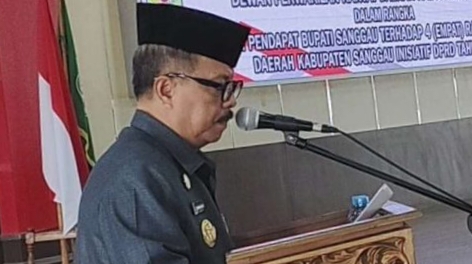 SIDANG PARIPURNA RAPERDA INISIATIF DPRD KABUPATEN SANGGAU DIGELAR KEMBALI